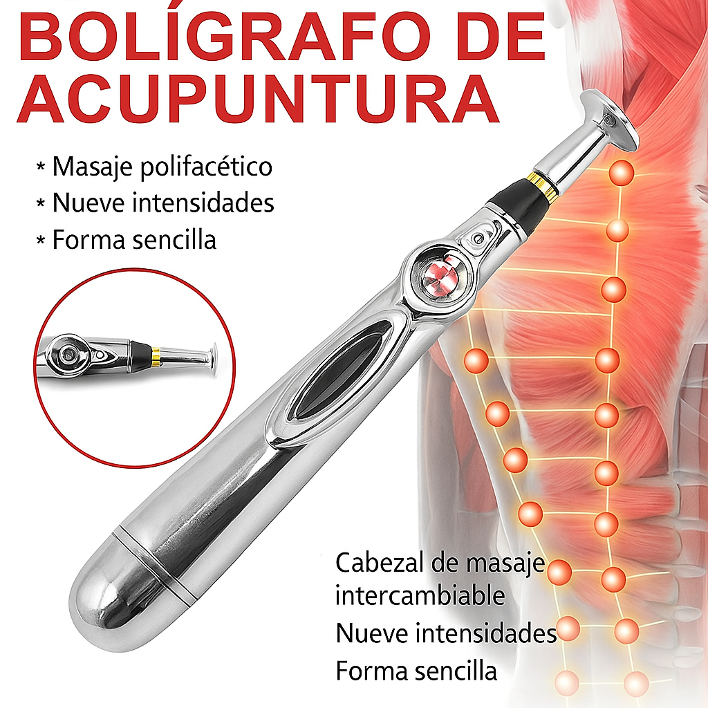 LÁPIZ MASAJEADOR ACUPUNTURA