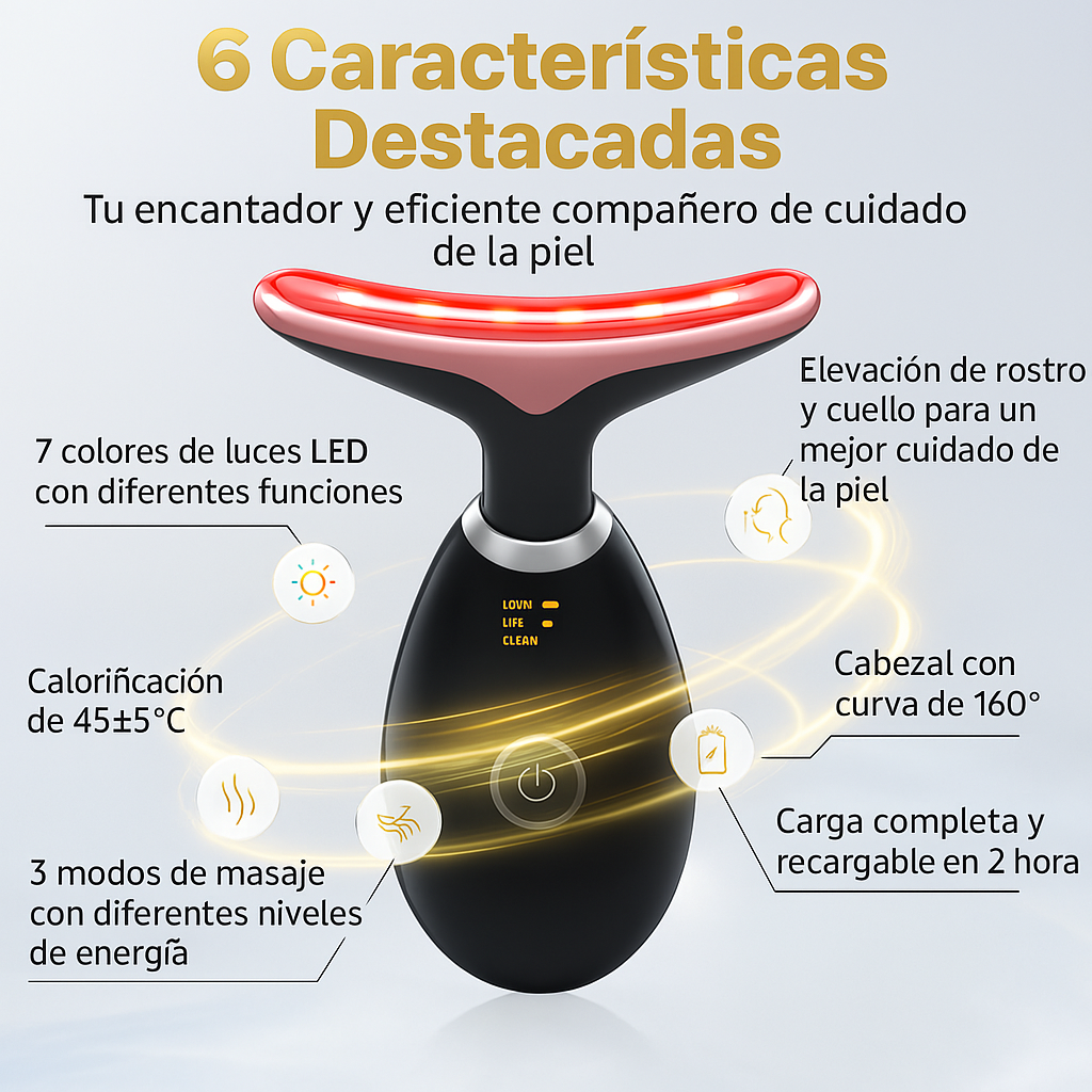 MASAJEADOR FACIAL MULTIFUNCIONAL