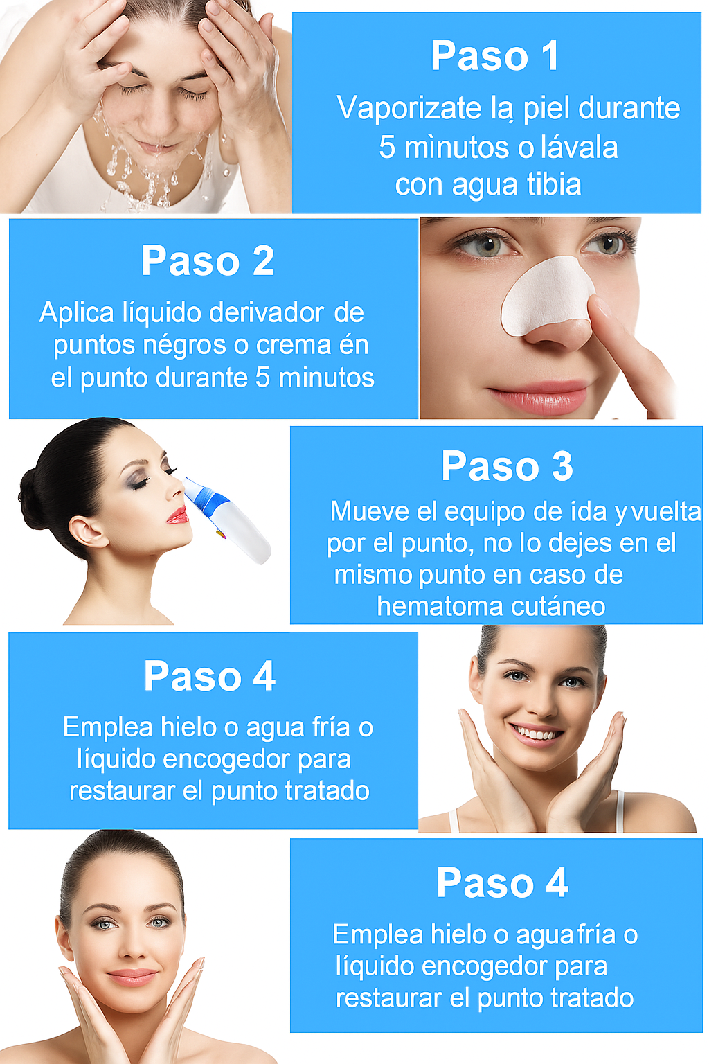 REMOVEDOR DE PUNTOS NEGROS-UltraClean XN