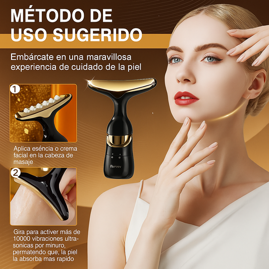 MASAJEADOR FACIAL 3 EN 1 PARA CUELLO Y OJOS